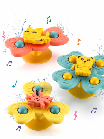 Baby Suction Cup Spinner Toy