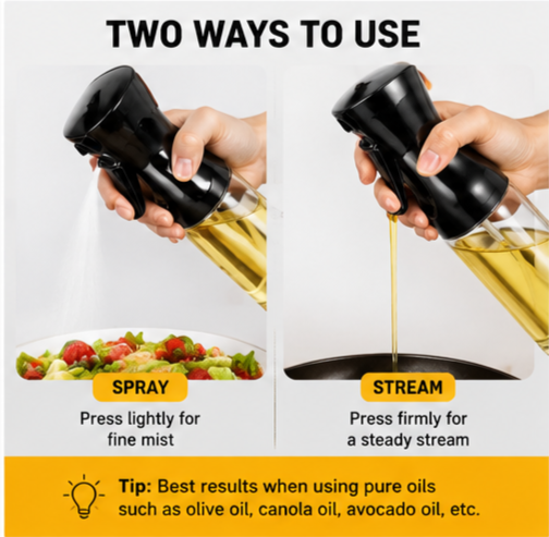 250ml Oil Spray Bottle