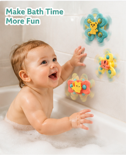 Baby Suction Cup Spinner Toy