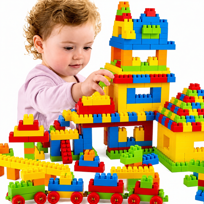 My Blocks 100+ Pieces Jumbo Building Blocks Set for Kids